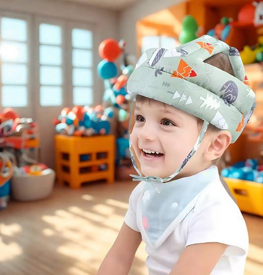 Casque Sécurité Bébé Doux - Pour des premiers pas sereins
